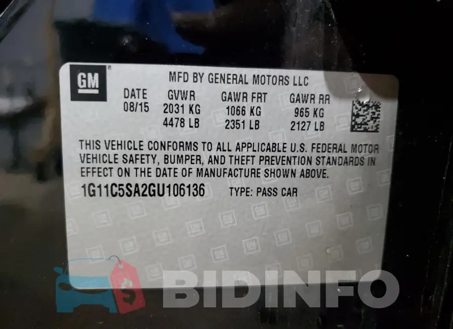 1G11C5SA2GU106136 Photo# 12