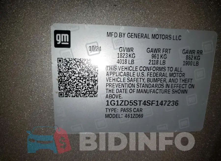 1G1ZD5ST4SF147236 Photo# 12