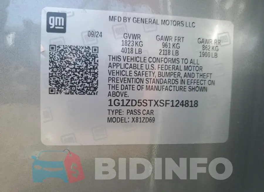 1G1ZD5STXSF124818 Photo# 12