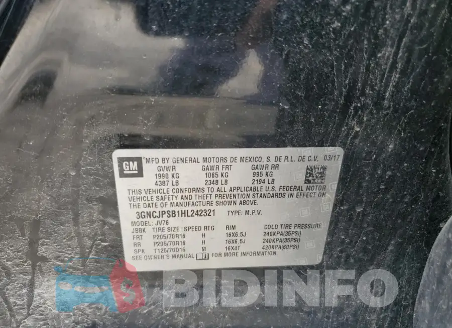 3GNCJPSB1HL242321 Photo# 12