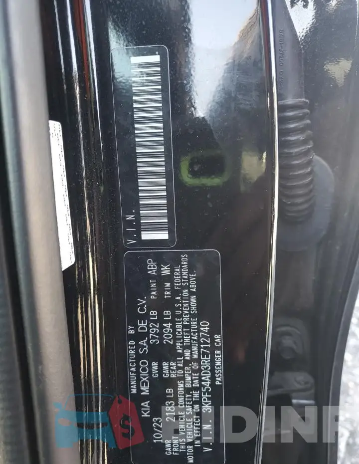 3KPF54AD3RE712740 Photo# 13