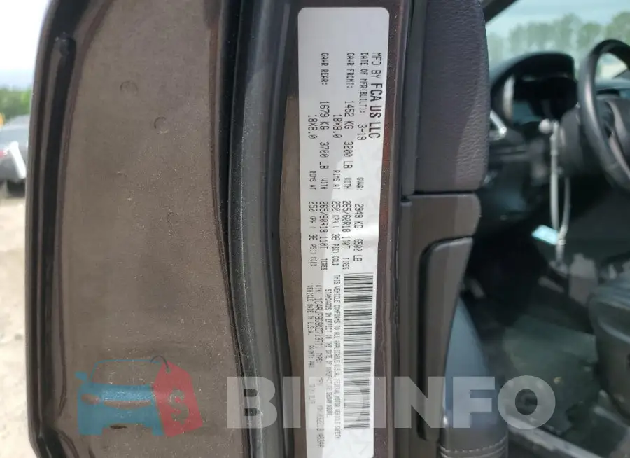1C4RJFBG9KC713711 Photo# 14