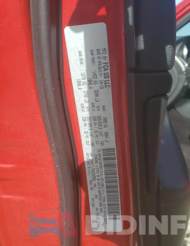 1C4RJFLT0HC667691 Photo# 13