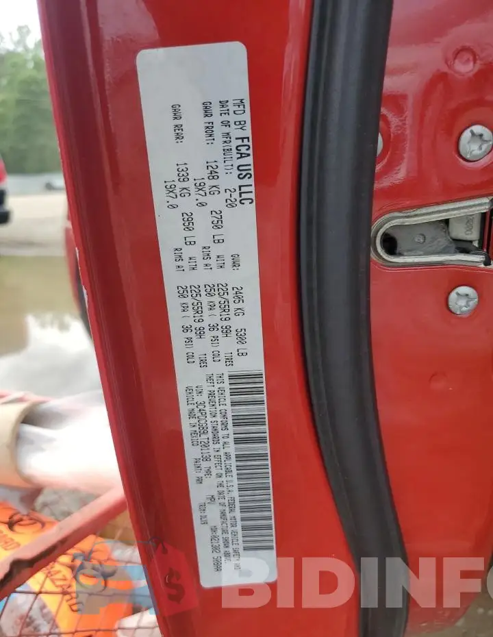 3C4PDCGB9LT201138 Photo# 13
