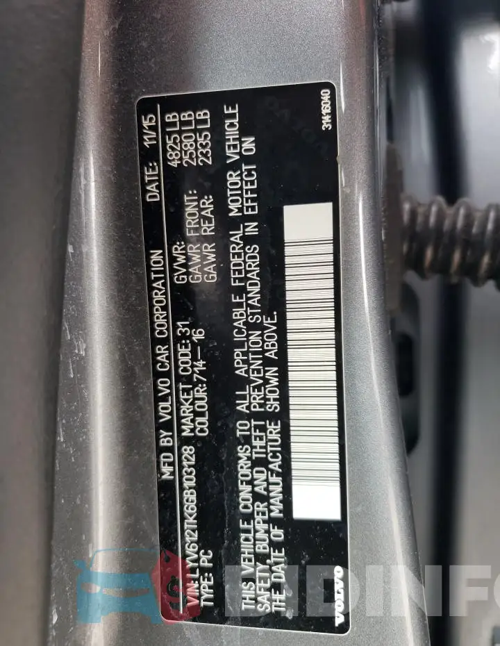 LYV612TK6GB103128 Photo# 12