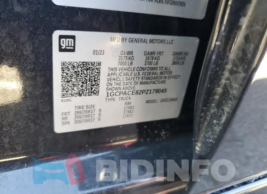 1GCPACE82PZ179045 Photo# 12