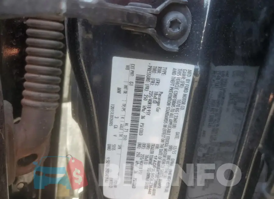 1FADP3L95GL238448 Photo# 12