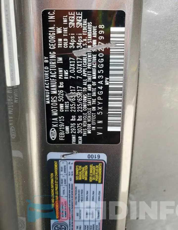 5XYPG4A35GG027998 Photo# 13
