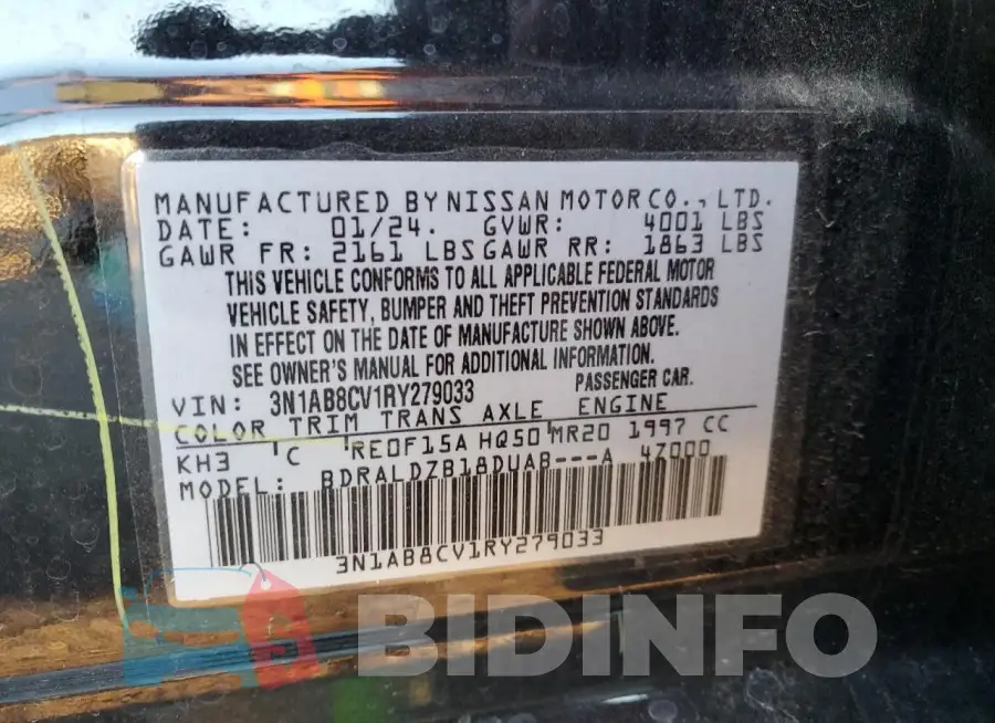 3N1AB8CV1RY279033 Photo# 13