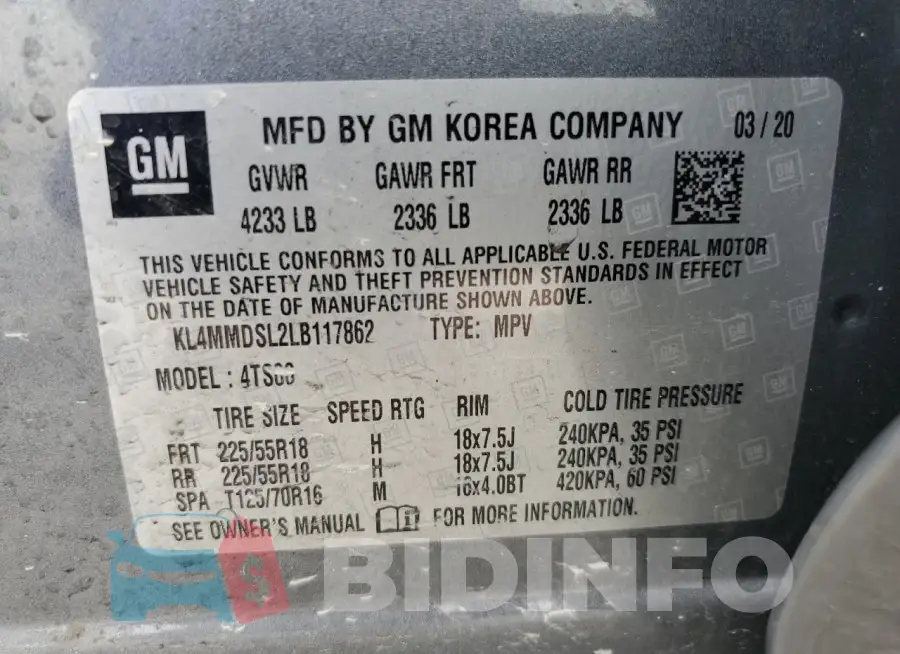 KL4MMDSL2LB117862 Photo# 12