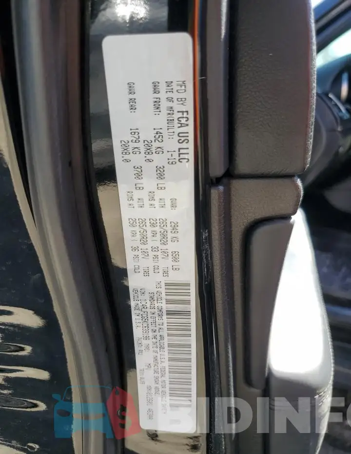 1C4RJFCG5KC639198 Photo# 13