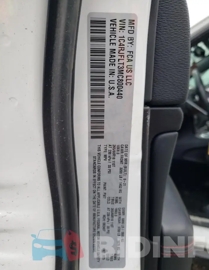 1C4RJFLT3MC800440 Photo# 14