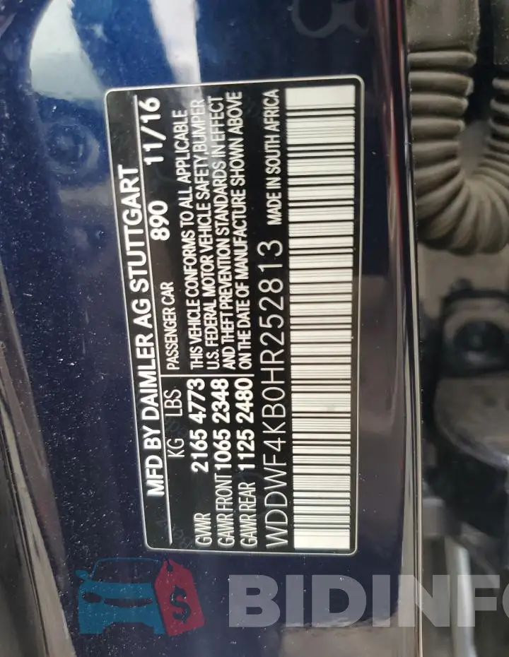 WDDWF4KB0HR252813 Photo# 12