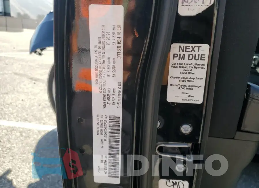 2C3CDXHG5GH179156 Photo# 12