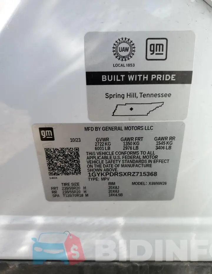 1GYKPDRSXRZ715368 Photo# 13