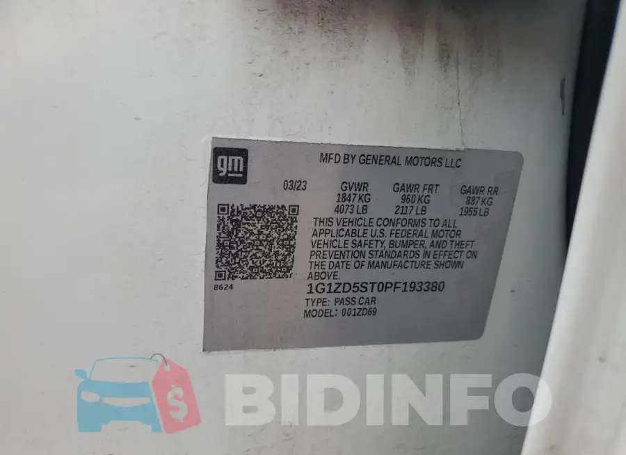 1G1ZD5ST0PF193380 Photo# 12