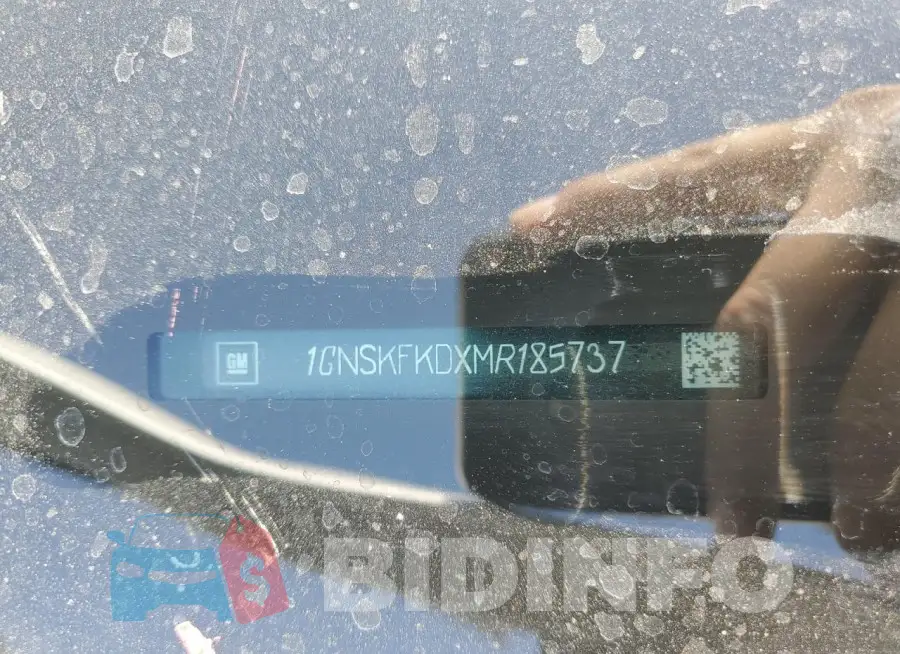 1GNSKFKDXMR185737 Photo# 13