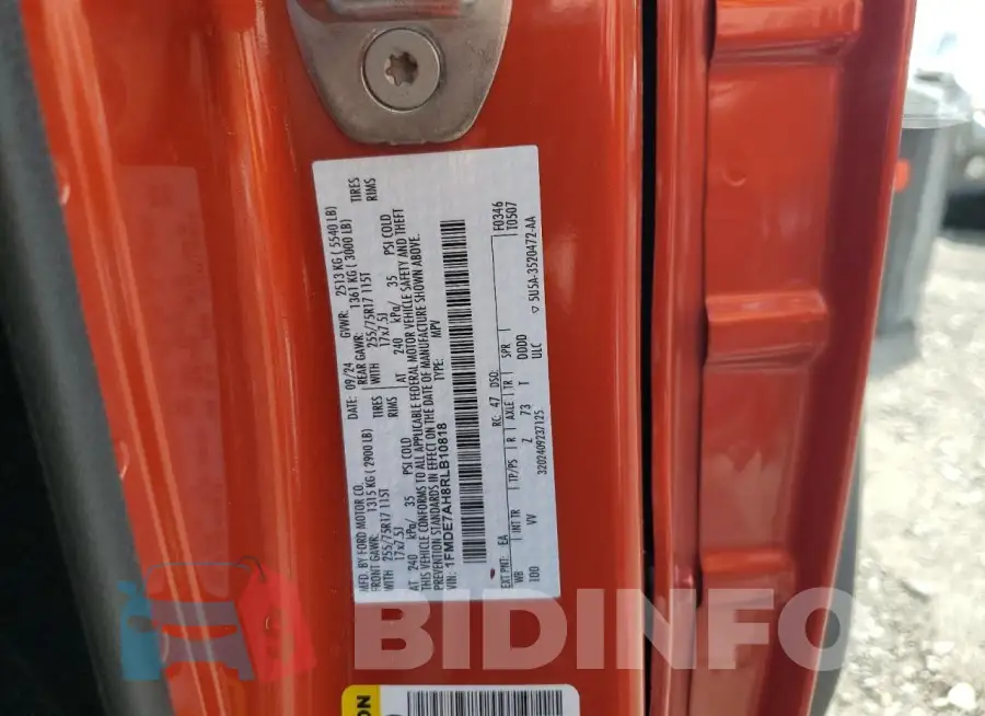 1FMDE7AH8RLB10818 Photo# 13