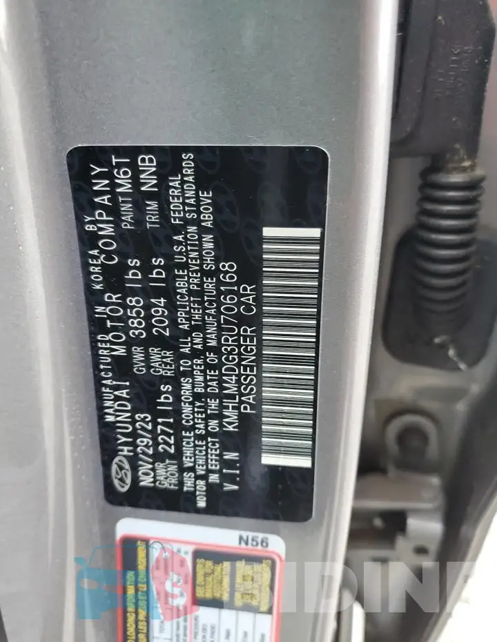 KMHLM4DG3RU706168 Photo# 12