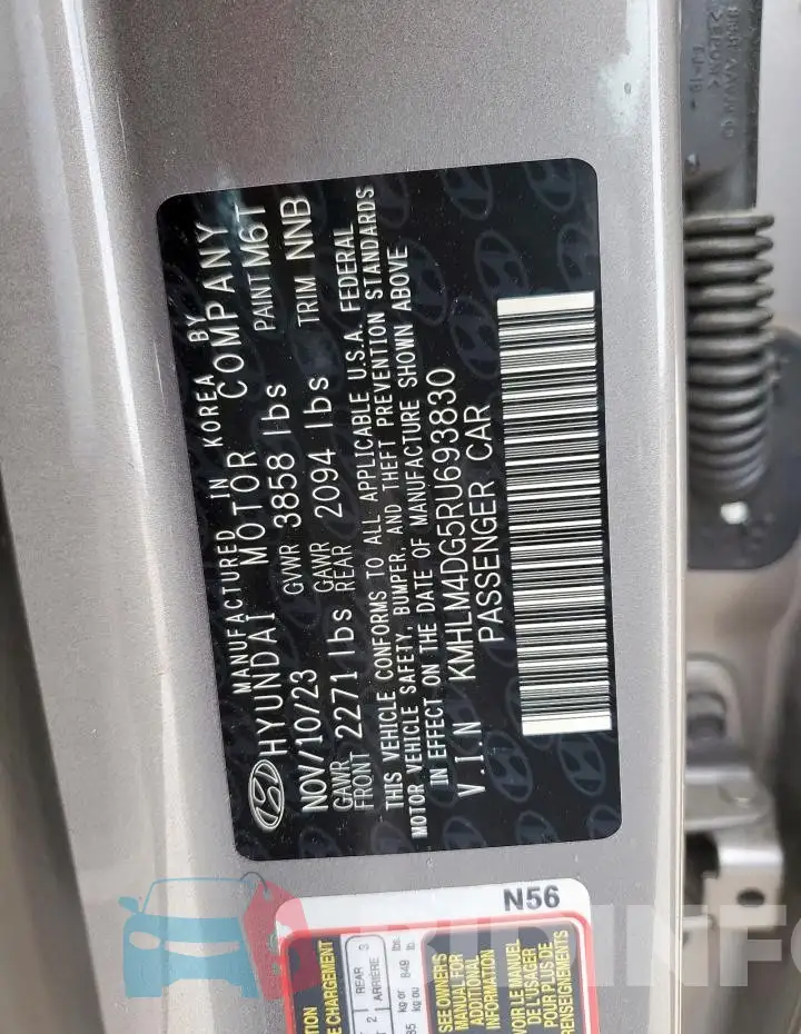 KMHLM4DG5RU693830 Photo# 13
