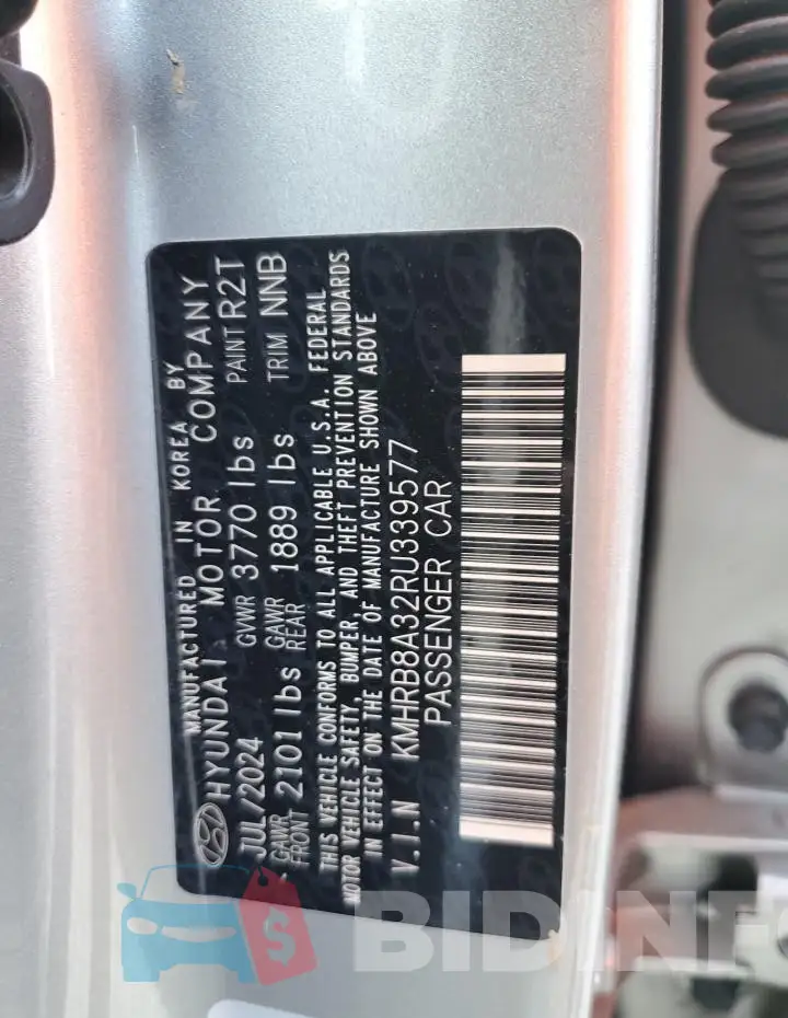 KMHRB8A32RU339577 Photo# 13