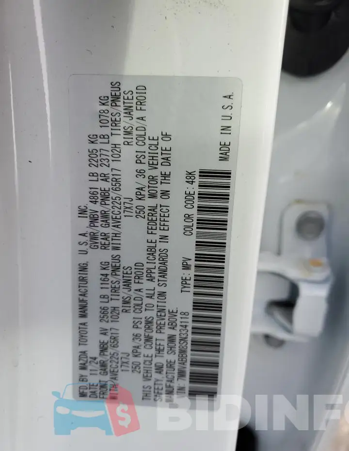 7MMVABBM8SN334118 Photo# 13