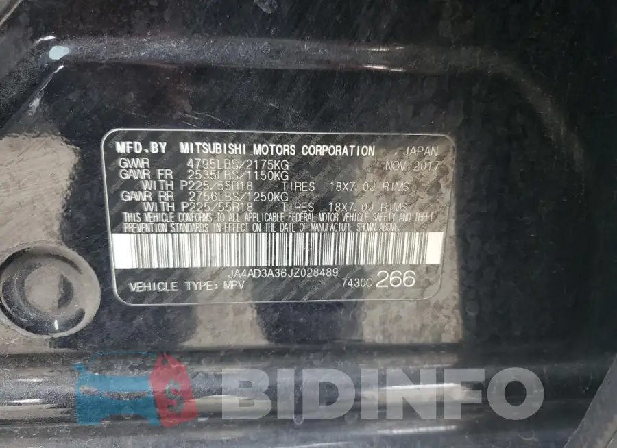 JA4AD3A36JZ028489 Photo# 13