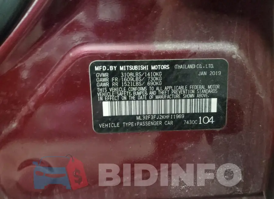ML32F3FJ2KHF11969 Photo# 12