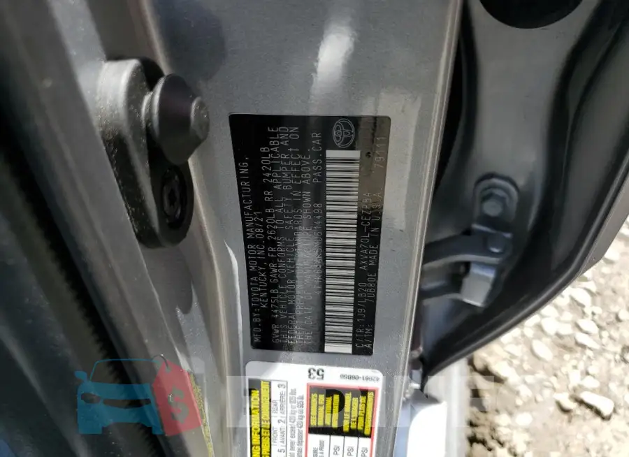 4T1K61AK5MU614498 Photo# 12