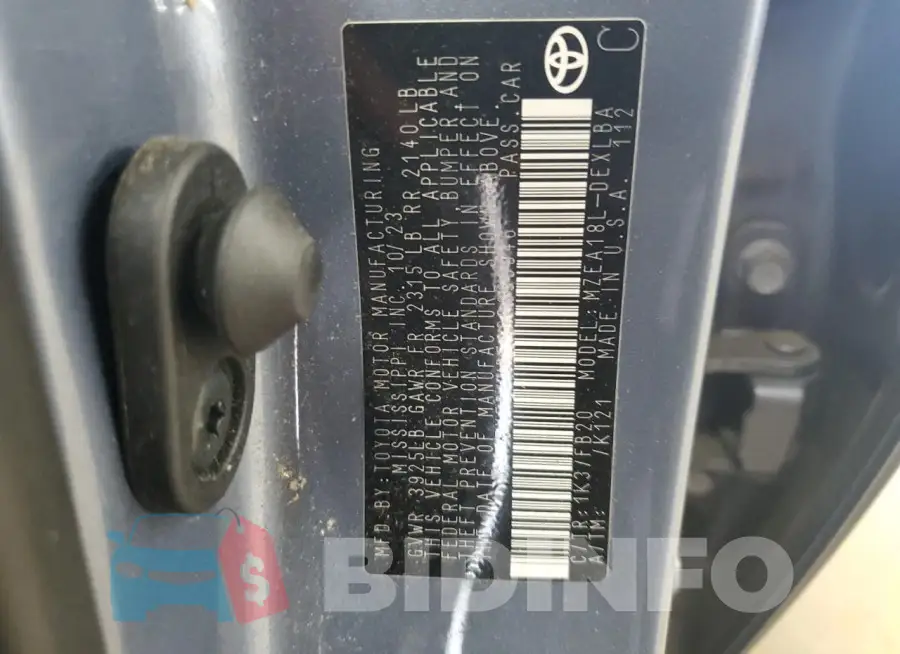 5YFB4MDE9RP095946 Photo# 12