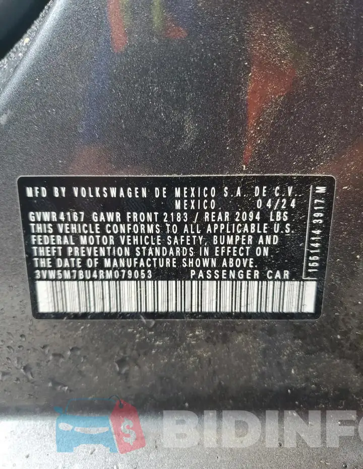 3VW5M7BU4RM079053 Photo# 13