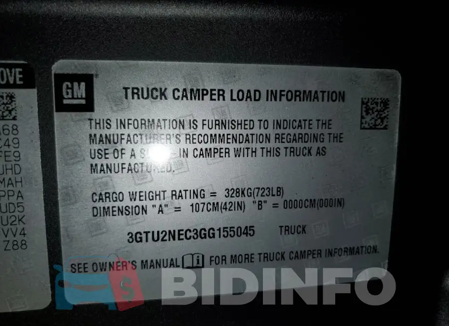 3GTU2NEC3GG155045 Photo# 13