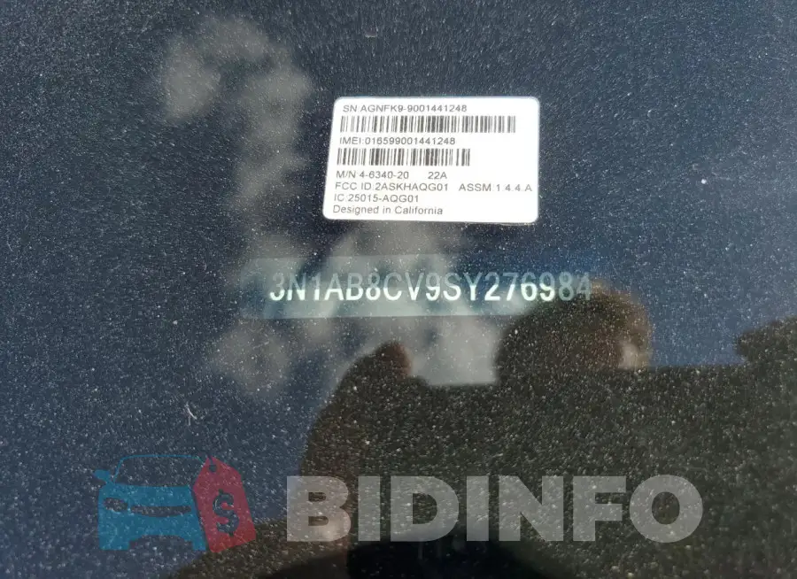 3N1AB8CV9SY276984 Photo# 12