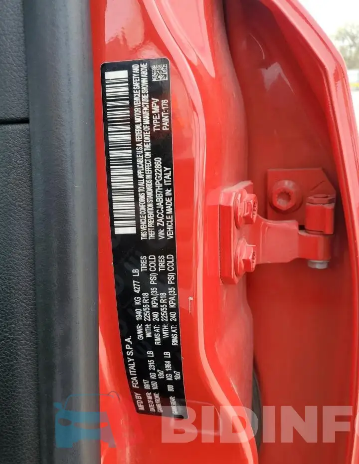 ZACCJABB7HPG22860 Photo# 14