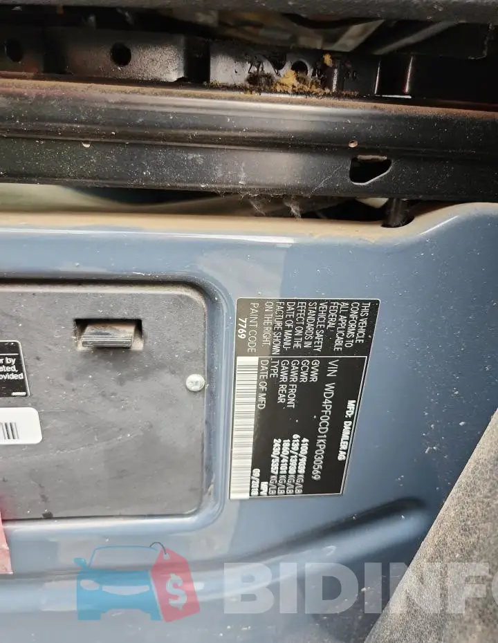WD4PF0CD1KP030569 Photo# 12