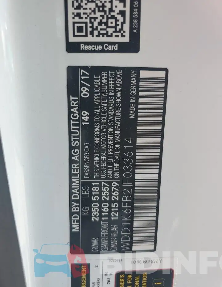WDD1K6FB2JF033614 Photo# 12