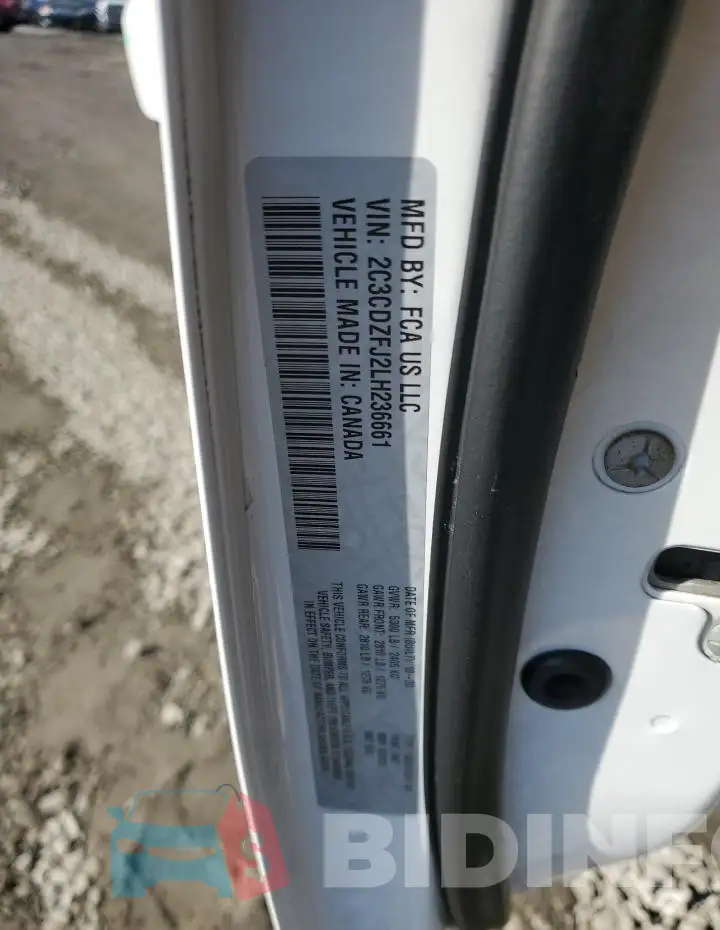2C3CDZFJ2LH236661 Photo# 12