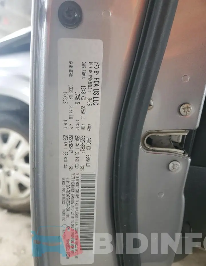 3C4PDCAB5HT524294 Photo# 14