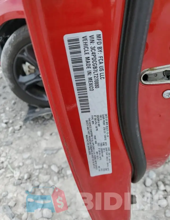3C4PDCGB7LT270880 Photo# 12