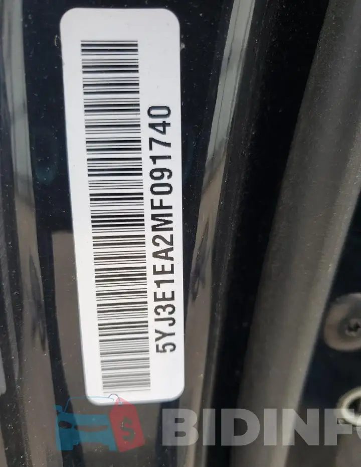 5YJ3E1EA2MF091740 Photo# 13