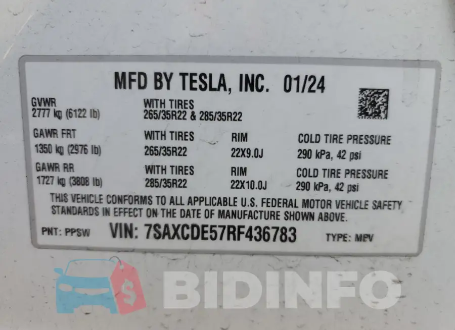 7SAXCDE57RF436783 Photo# 13