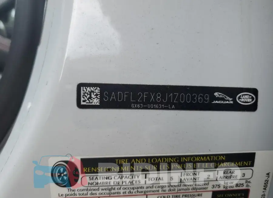 SADFL2FX8J1Z00369 Photo# 14