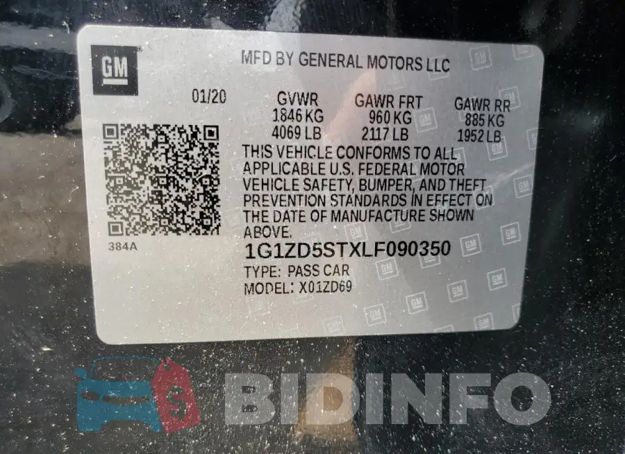 1G1ZD5STXLF090350 Photo# 12