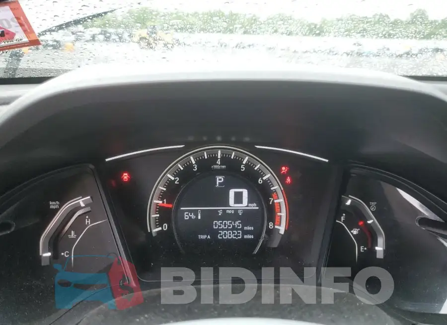 2HGFC2F55JH501786 Photo# 9