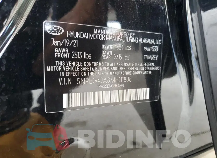 5NPEG4JA8MH111808 Photo# 12