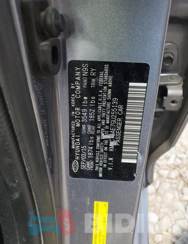 KMHCT5AE7GU255139 Photo# 12