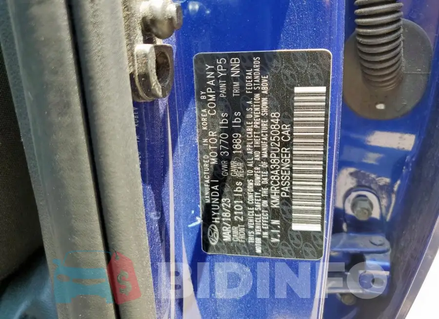 KMHRC8A38PU250848 Photo# 14