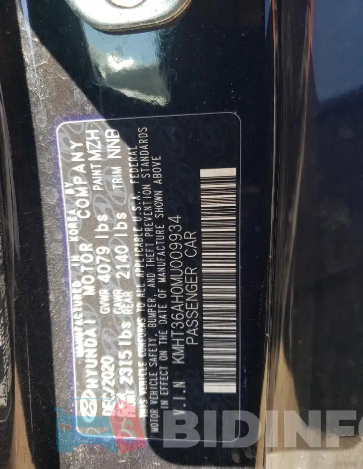 KMHT36AH0MU009934 Photo# 13