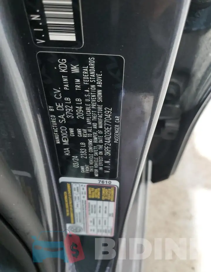 3KPF24AD2RE770492 Photo# 13