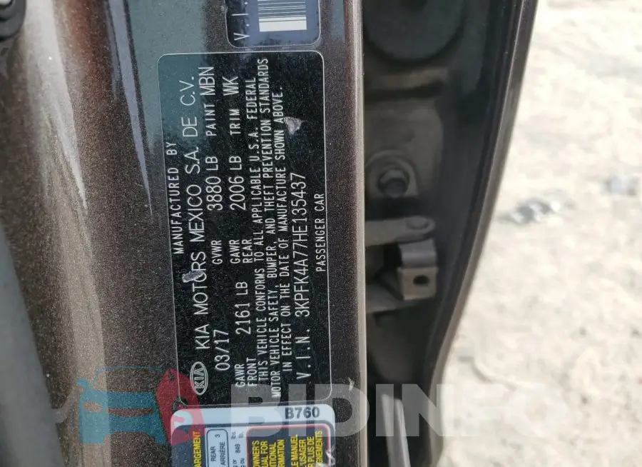 3KPFK4A77HE135437 Photo# 13